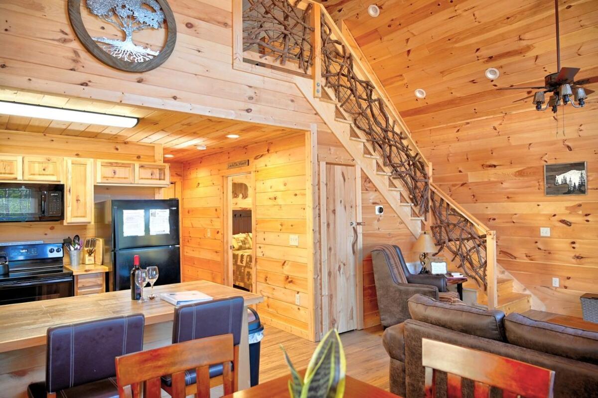 Twin Oaks Cabin Bryson City Buitenkant foto