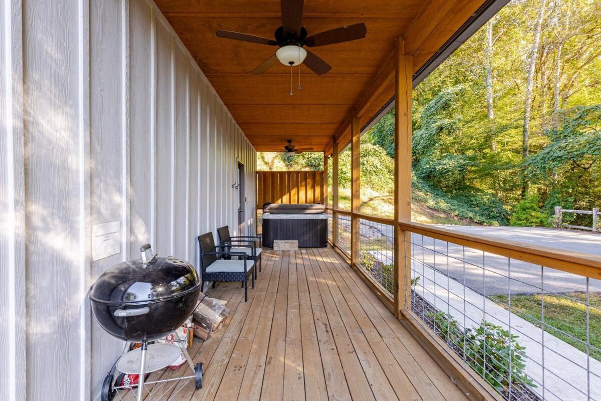 Twin Oaks Cabin Bryson City Buitenkant foto