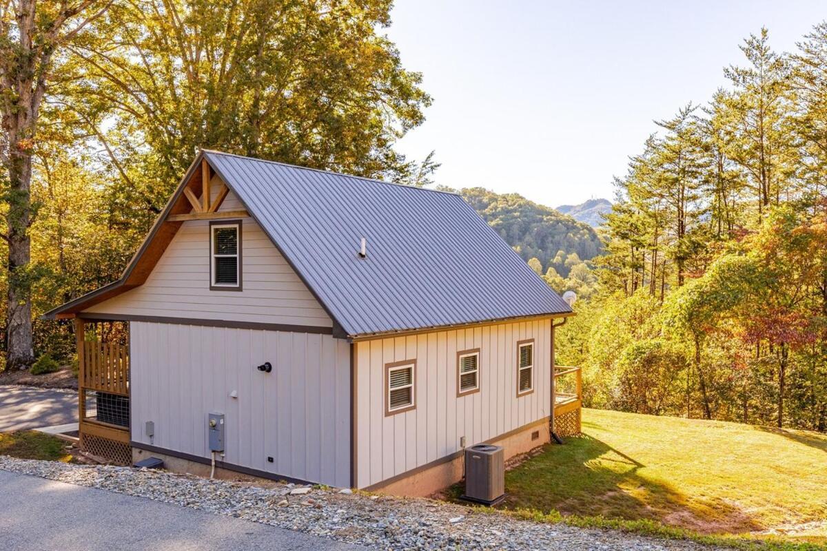 Twin Oaks Cabin Bryson City Buitenkant foto