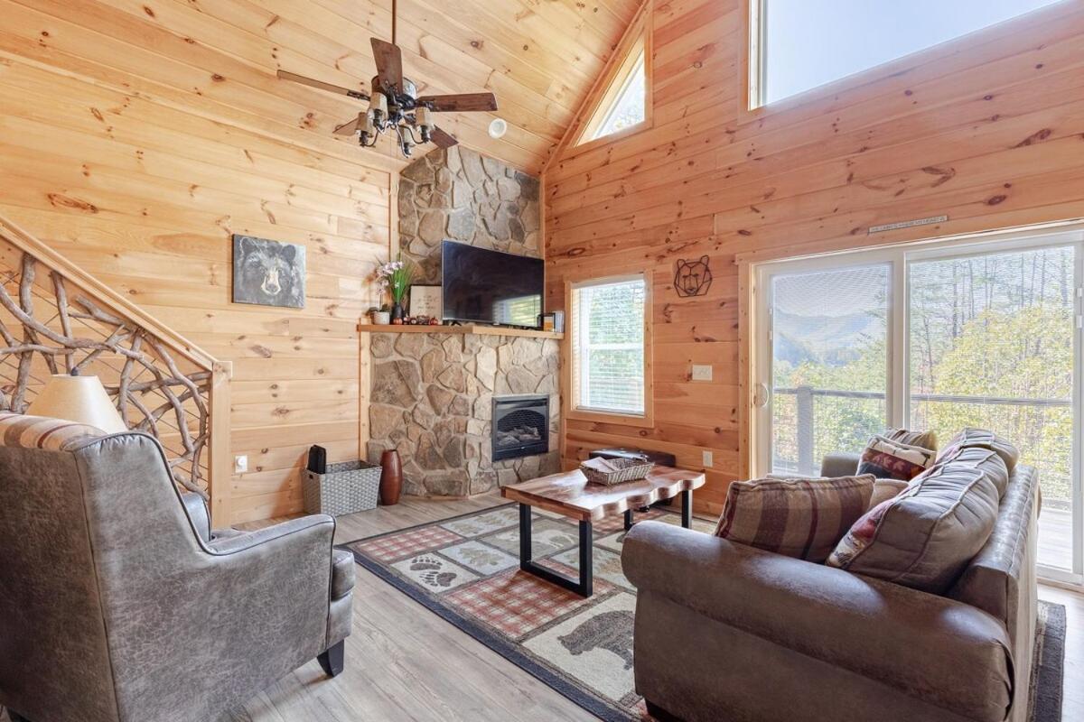Twin Oaks Cabin Bryson City Buitenkant foto