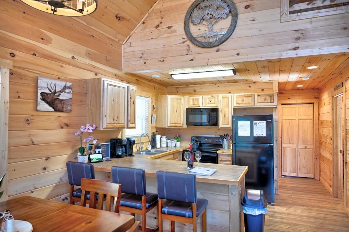 Twin Oaks Cabin Bryson City Buitenkant foto