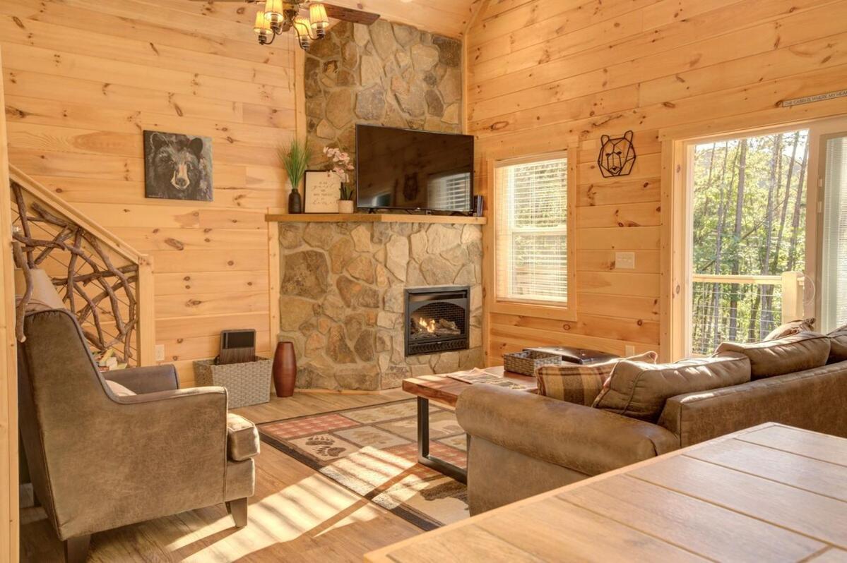 Twin Oaks Cabin Bryson City Buitenkant foto