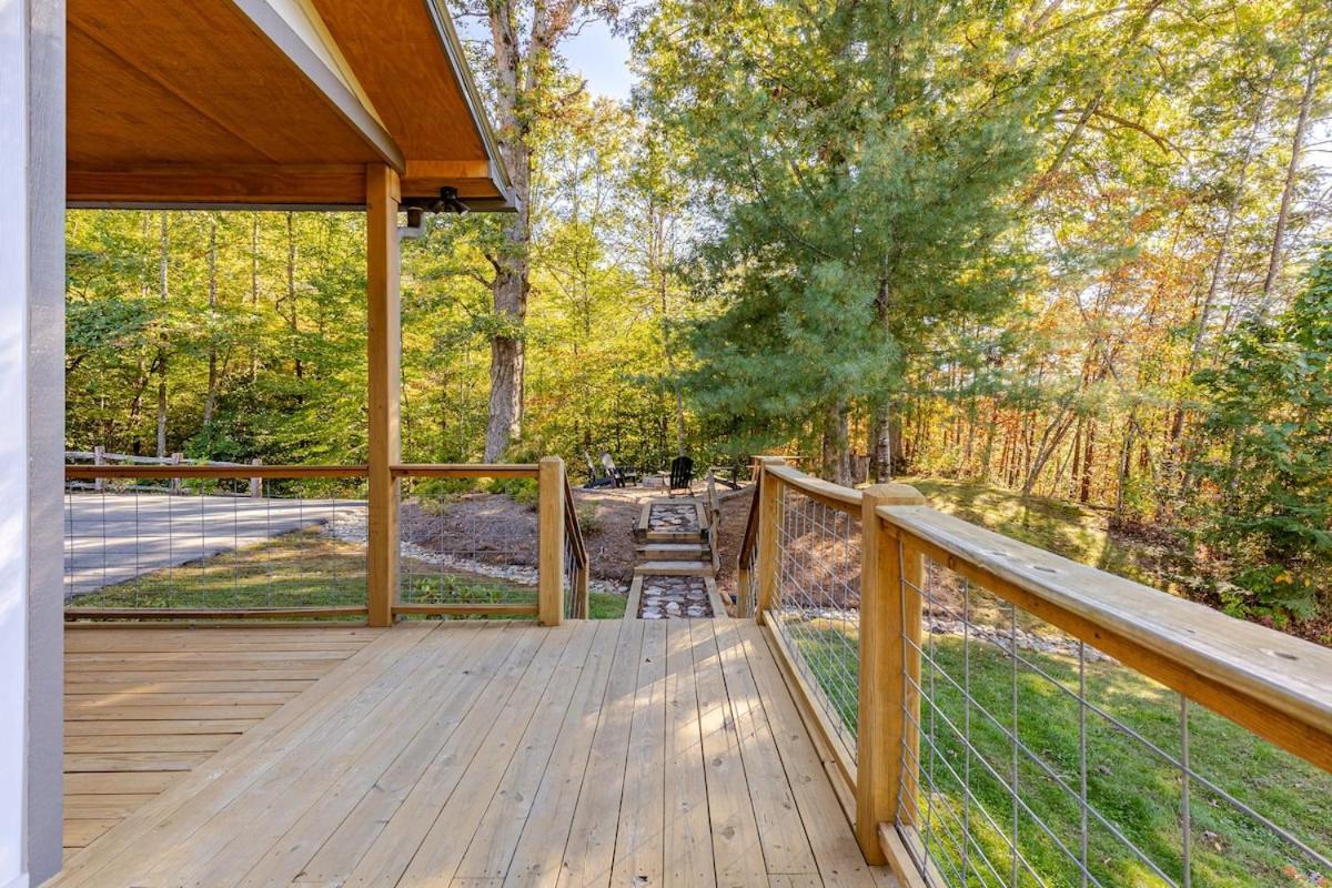 Twin Oaks Cabin Bryson City Buitenkant foto