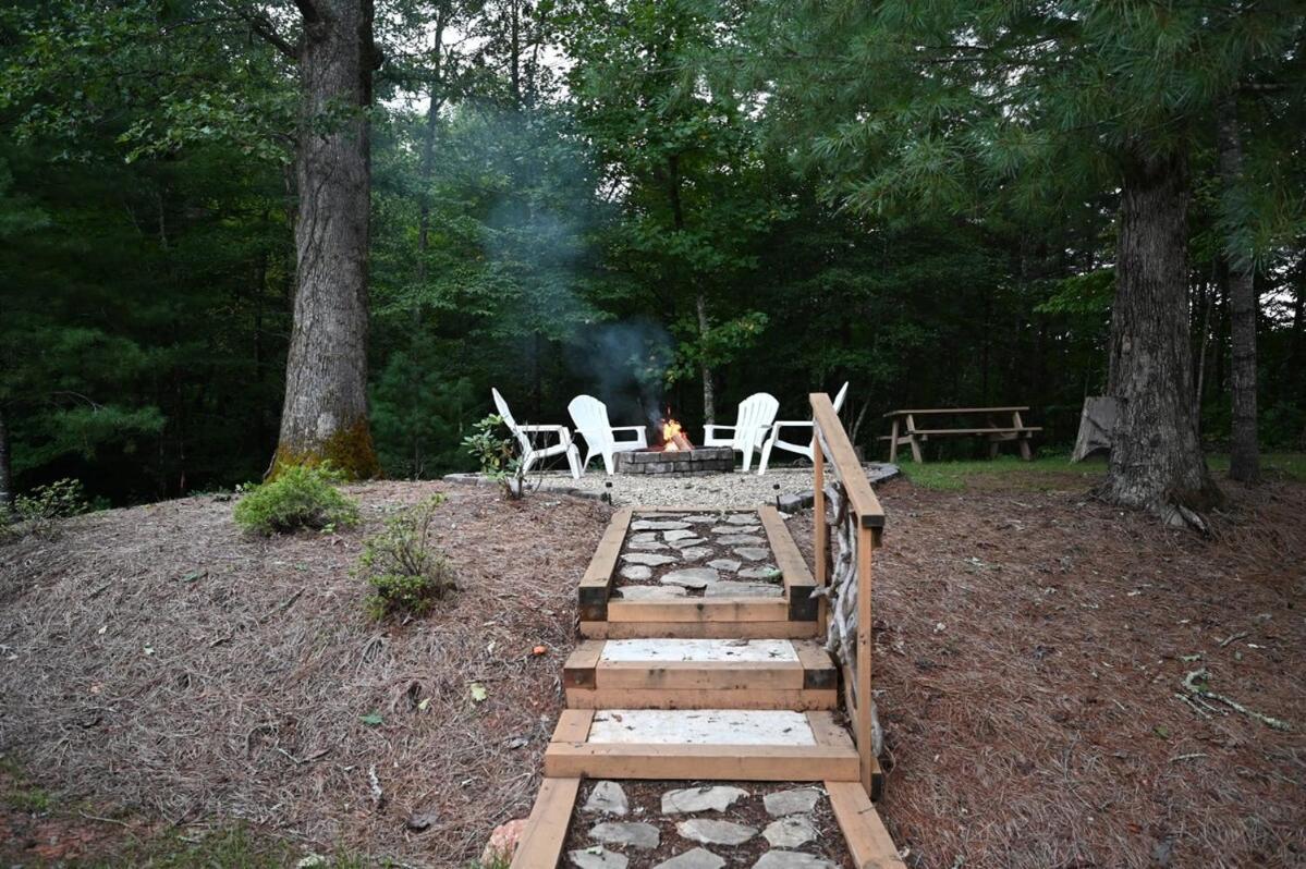 Twin Oaks Cabin Bryson City Buitenkant foto